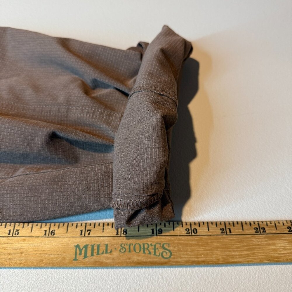 Duluth Trading Women 16 Convertible Hiking Pant Brown Roll Up Outdoor Camping - Picture 8 of 9